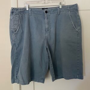 American Eagle Outfitters Light Blue Flat Front Men Shorts